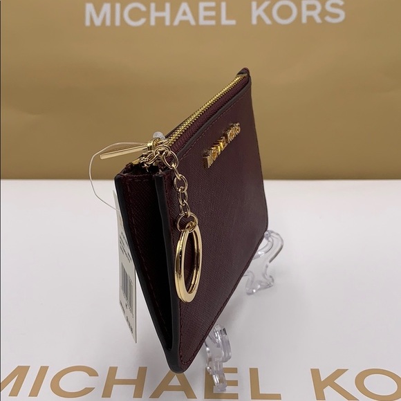 MICHAEL KORS JET SET TRAVEL SM TZ COINPOUCH W ID - Picture 14 of 16